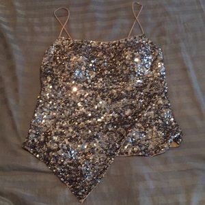 Copper Sequin Cami