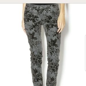 Dear John floral textured jeans