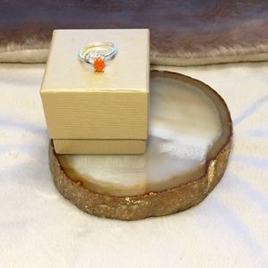 NEW W/BOX Tangerine Sterling Silver Ring