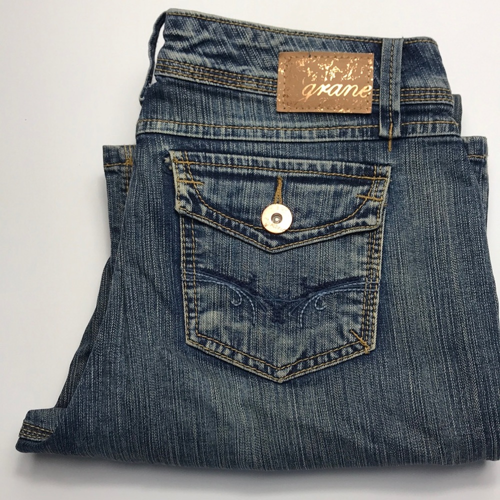Grane Statement Junior Denim Jeans -9 EUC!