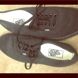 black vans