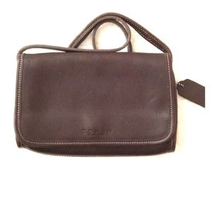Vintage Coach clutch and shoulder handbag