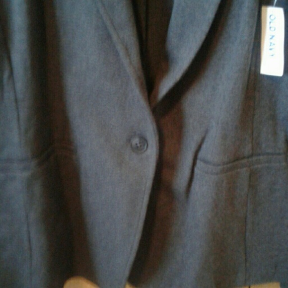 Women's Blazer-grey - Picture 2 of 4