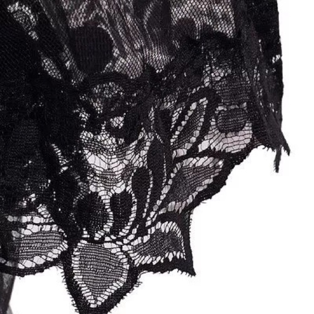 2019 SUPER SEXY LACE LINGERIE BELT NIGHTWEAR ROBE - Picture 4 of 8