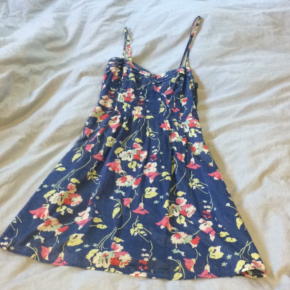 Blue Floral minidress
