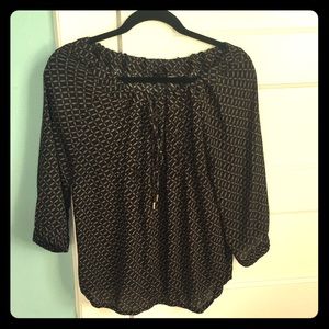 Banana Republic 3/4 Sleeve Shirt, Size Medium