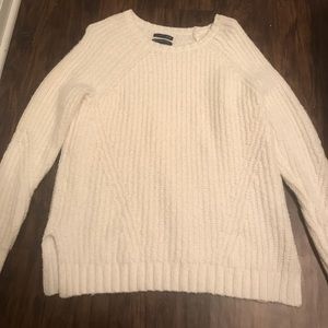 American Eagle white sweater