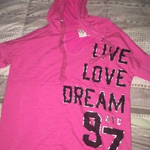 Pink Aeropostale hoodie