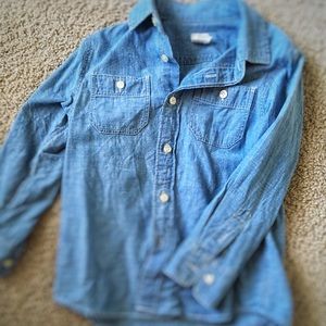 Denim button down shirt