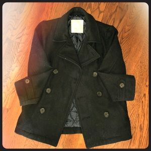 Zara Boys - Navy Blue Peacoat