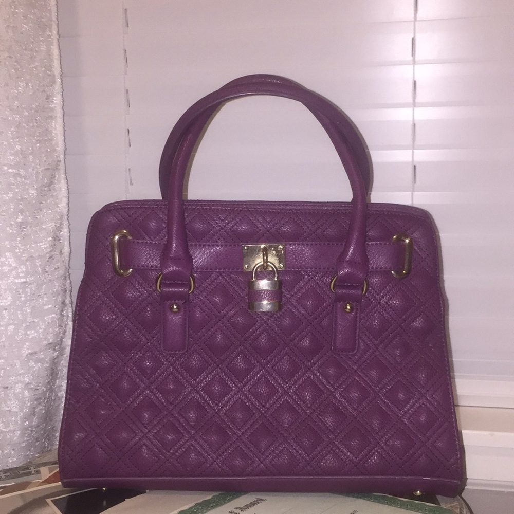 Midnight Grape ‘N Gold Handbag