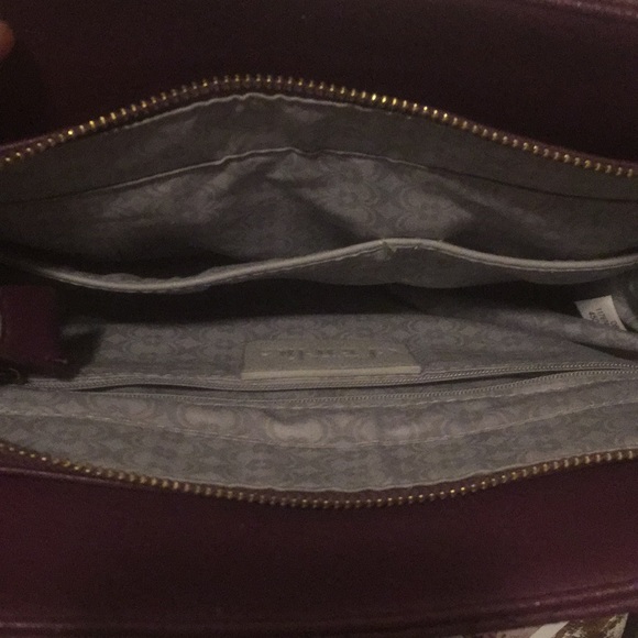 Midnight Grape ‘N Gold Handbag - Picture 3 of 6