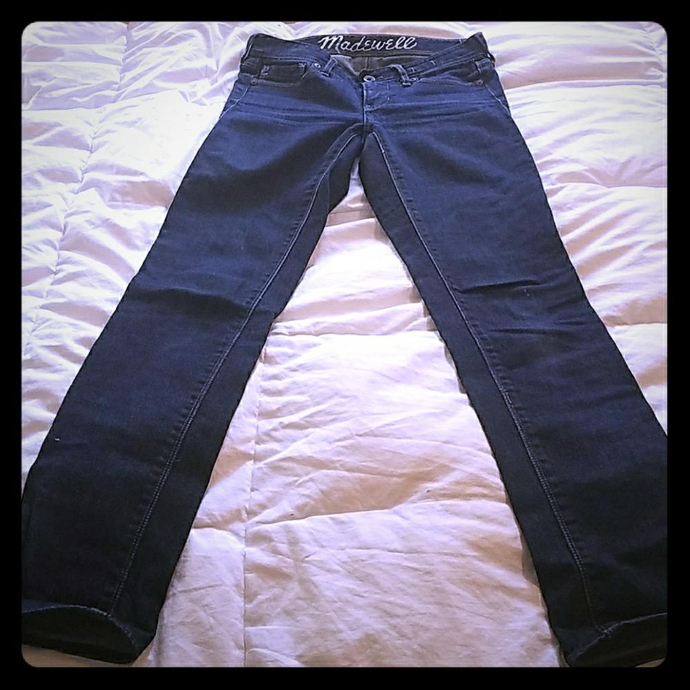 Madewell Rail Straight Jeans