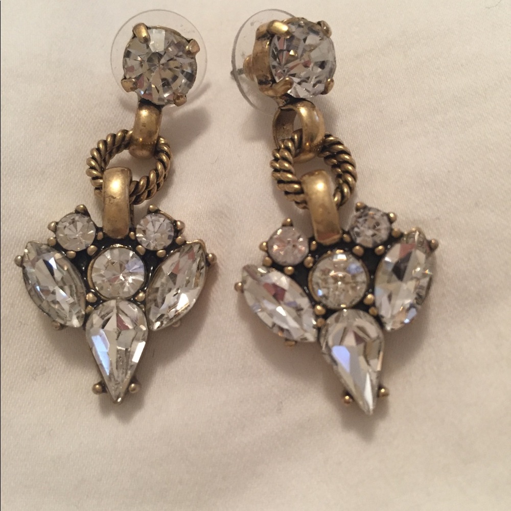 J Crew statement earrings