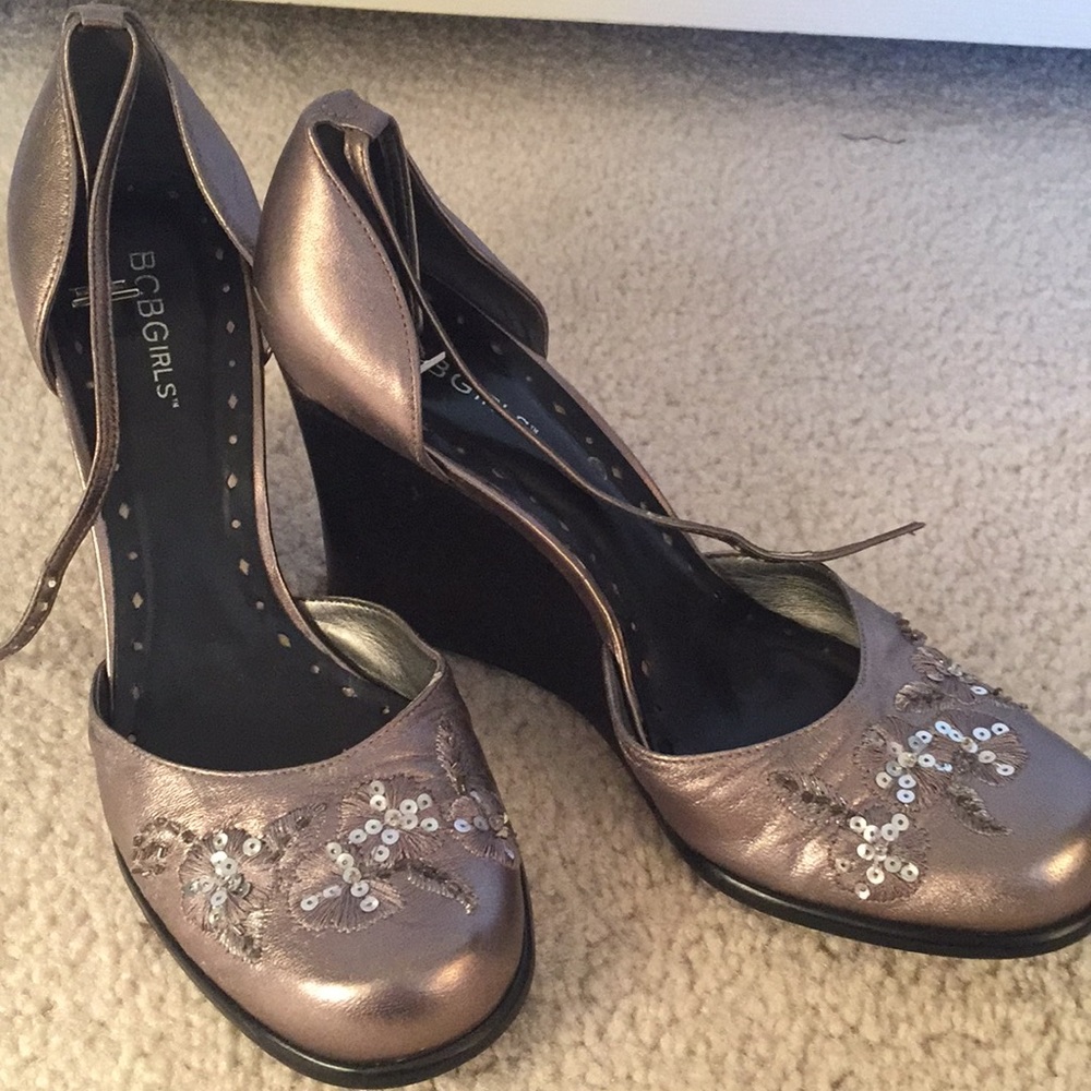 Festive winter heels!