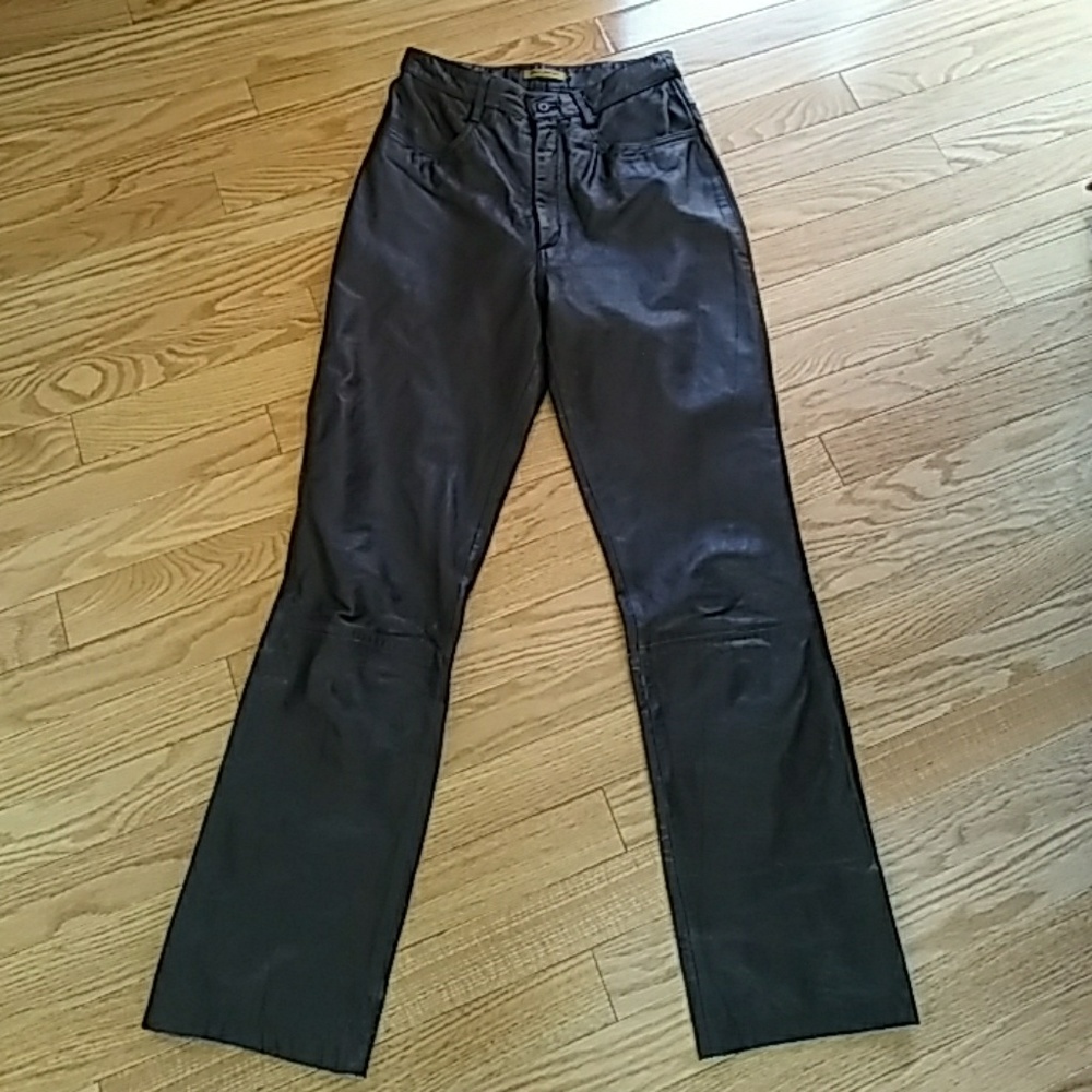 Rem Garson leather pants
