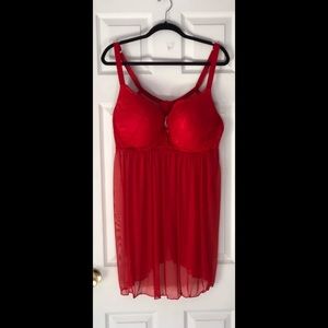 Sexy red baby doll lingerie❤️