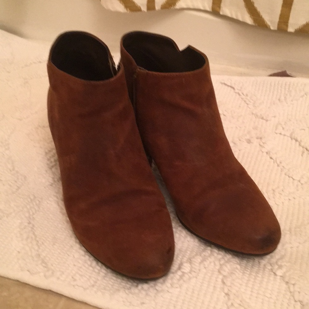 Franco Sarto Brown booties