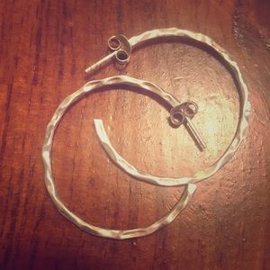 Silpada P3259 Sterling Silver “High Impact” Hoops