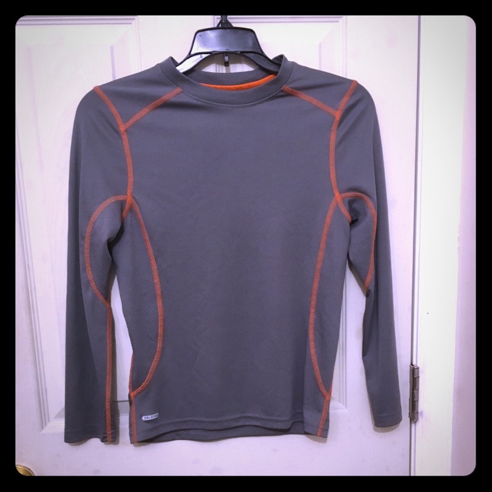 STARTER Dri-Star Compression Top, Boys Sz 10/12