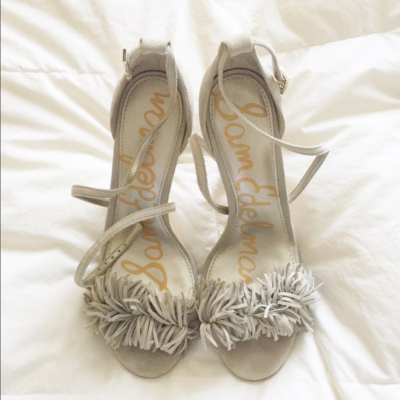 Sam Edelman barely worn Fringe Sandal - Picture 2 of 4