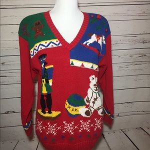 Ugly Christmas Sweater Nutcracker Gingerbread