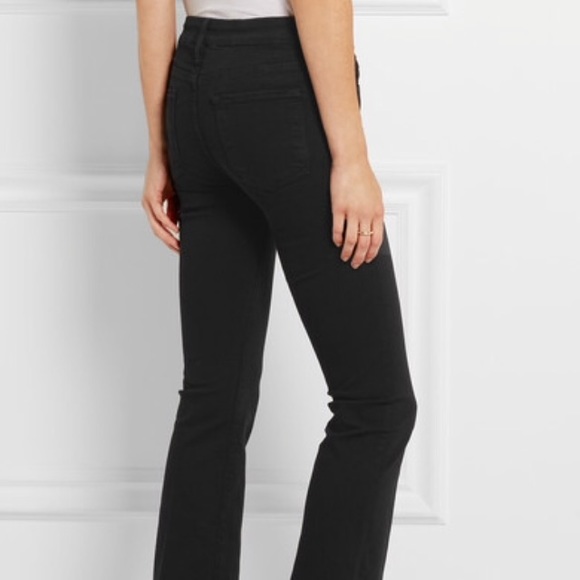 Frame Black Le Crop Mini Boot Jeans - Picture 5 of 7