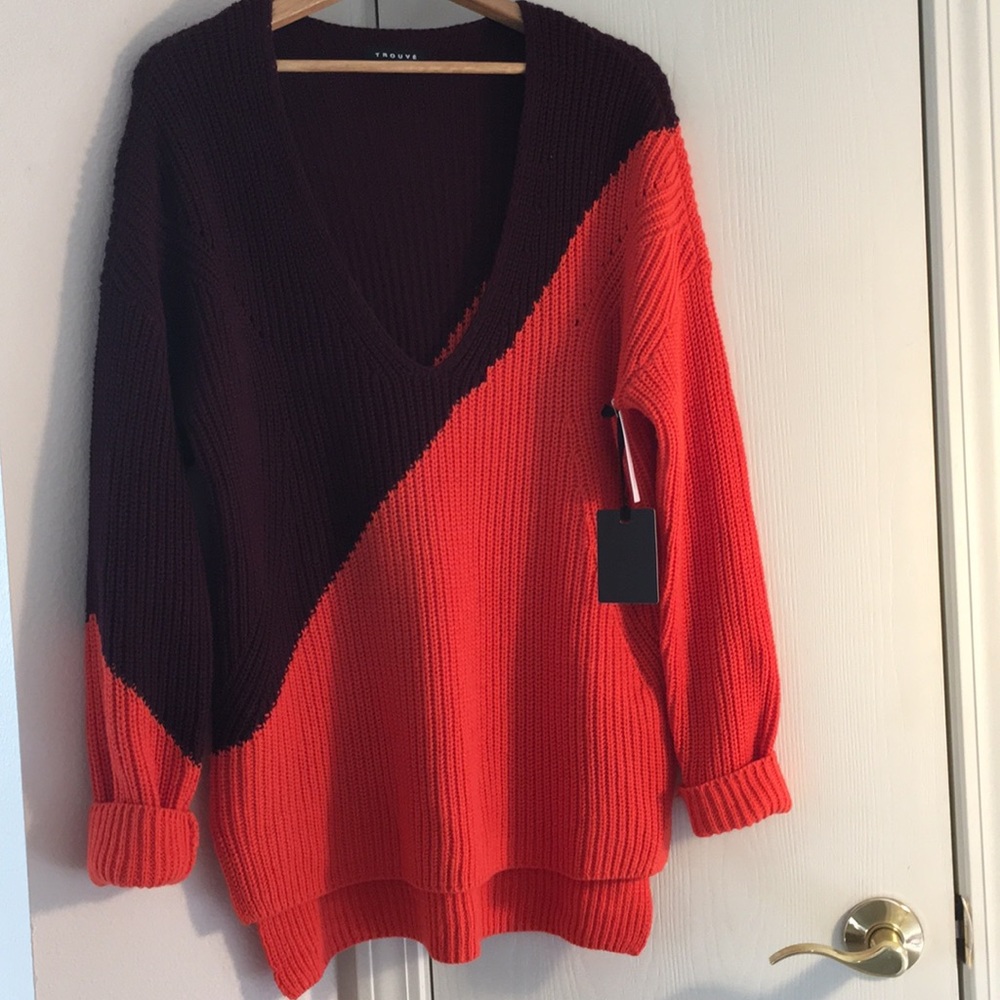 Brand New oversized Trouve sweater.