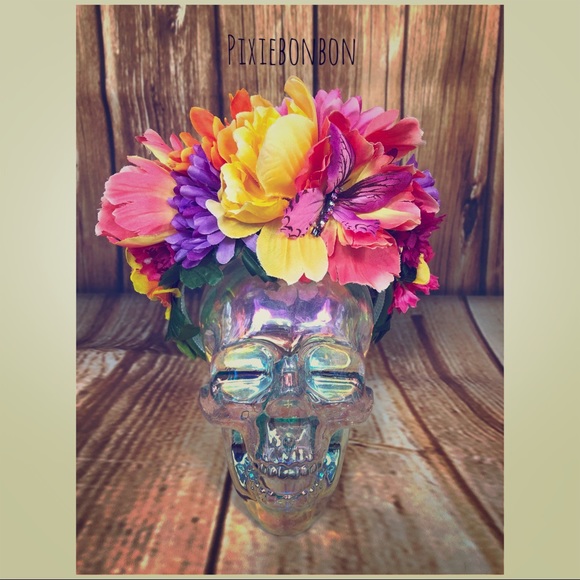 Handmade Festival Flower Crown - Picture 1 of 5