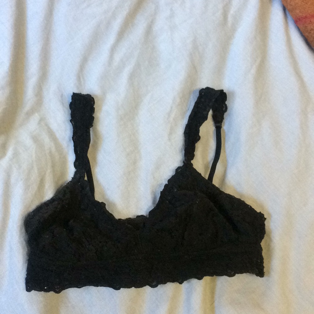 Aerie black lace bralette