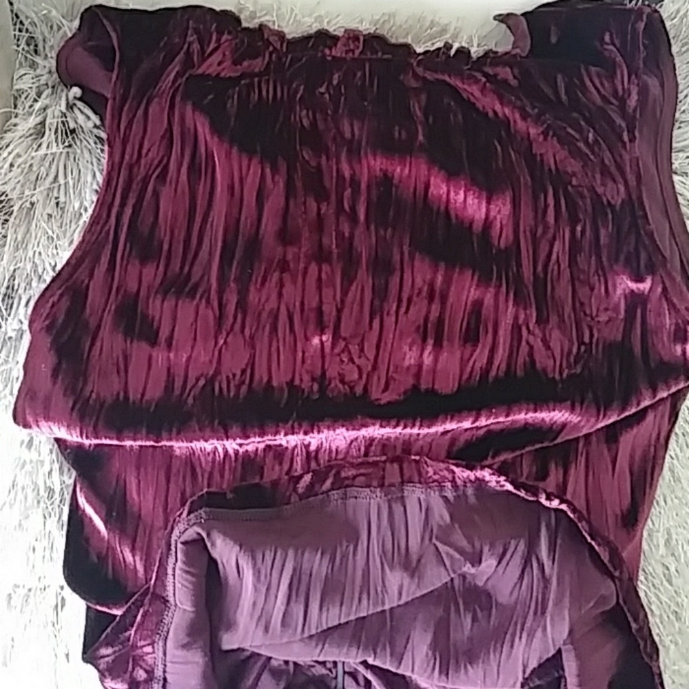 EXPRESS~CUTE RUFFLE WOMENS TOP SIZE L - Picture 8 of 8