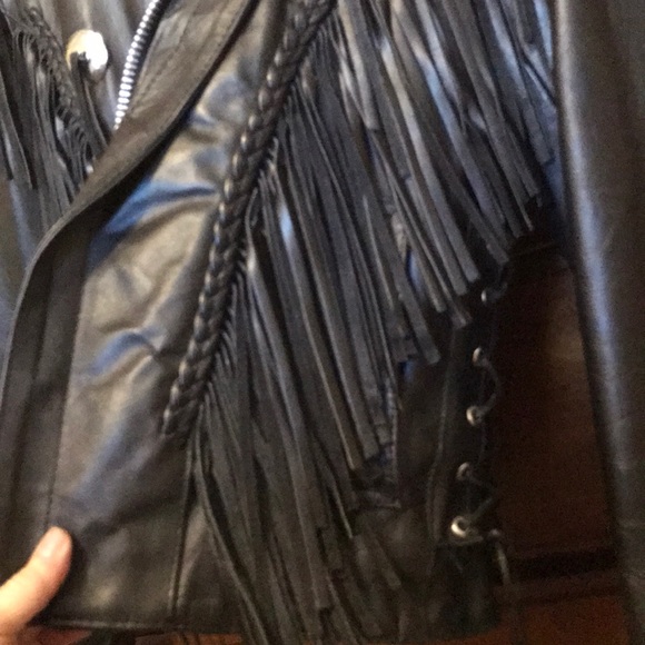Leather riding jacket - Picture 2 of 5