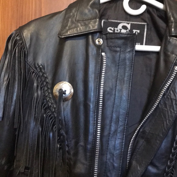 Leather riding jacket - Picture 3 of 5