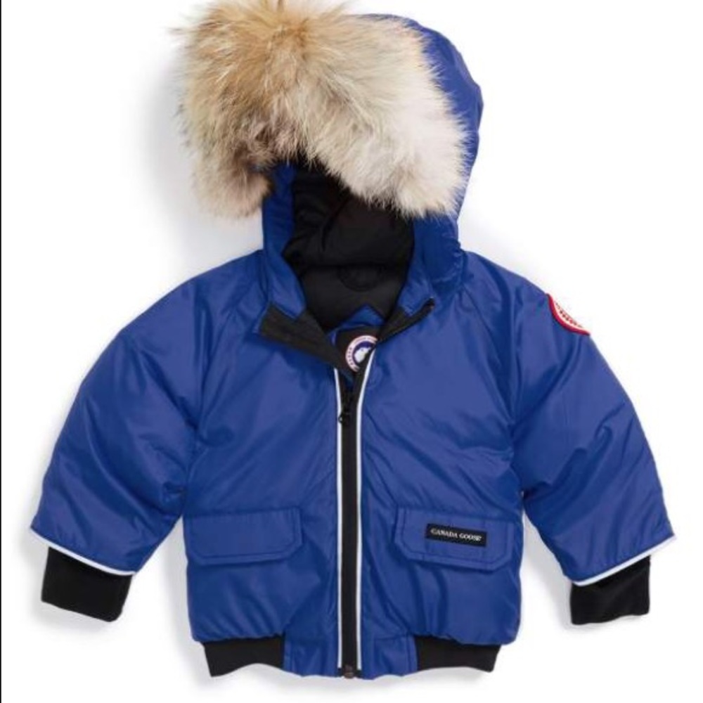 Canada Goose baby Elijah down bomber jacket coat