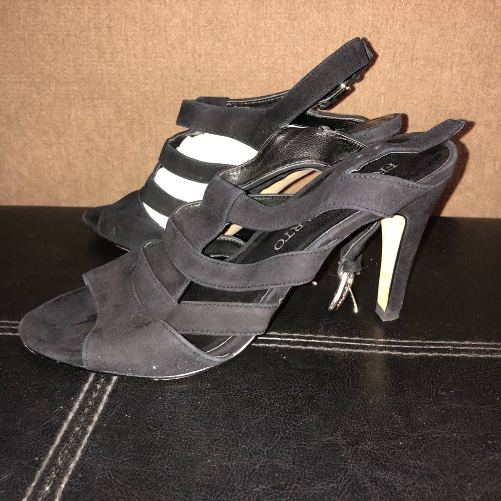 Black Suede Heels
