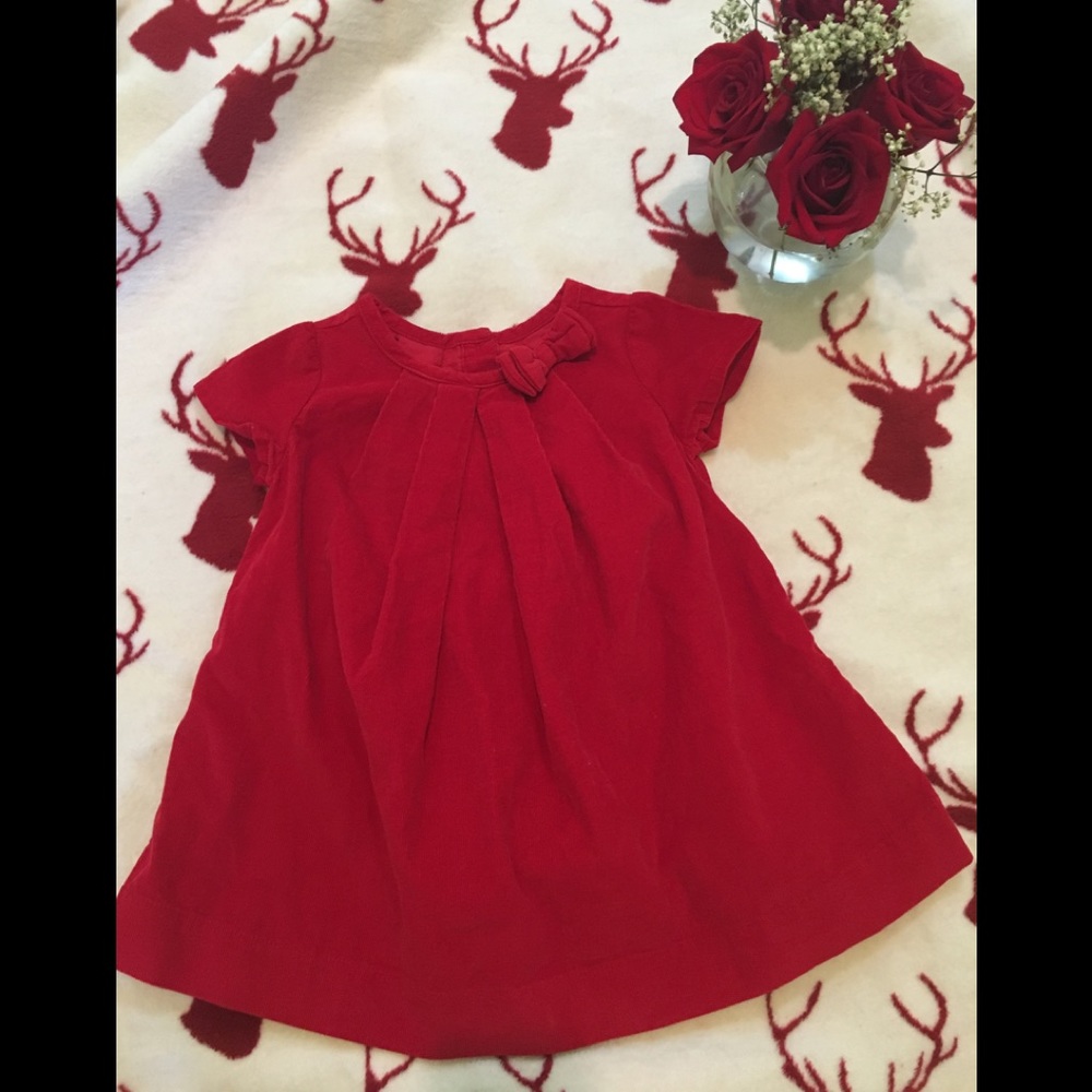 Babygap red dress