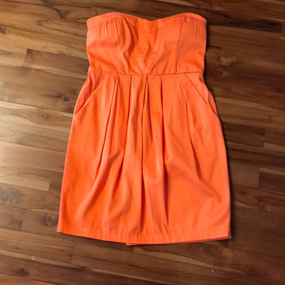 Orange dress