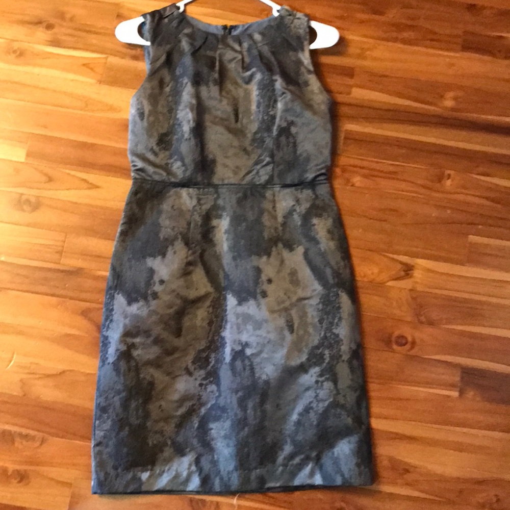 Loft charcoal color dress
