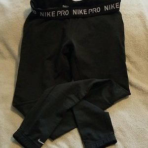 Nike Pro Fleece lined Running Leggings
