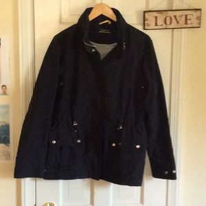 LANDS END rain jacket