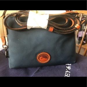 Dooney & Bourke navy blue crossbody pouchette