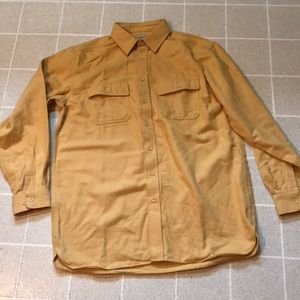 NWOT Men's LLBean chamois shirt large - tall.