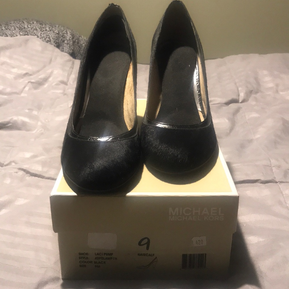 Michael Kors haircalf heels