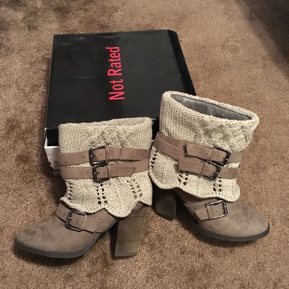 Not Rated Scarlette sweater bootie