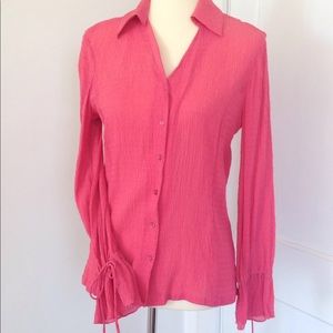Rena Rowan size 12 silk blouse