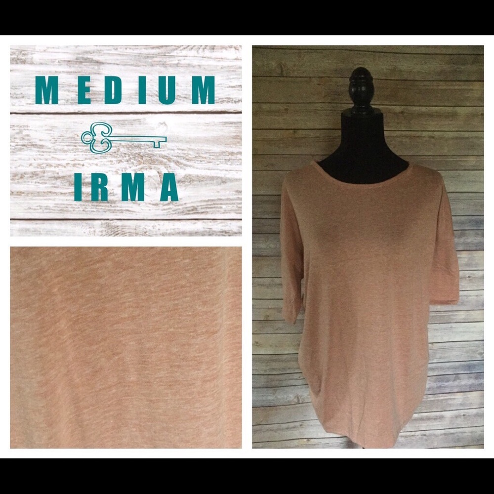 NWT Medium Pale Salmon LLR Irma Tunic