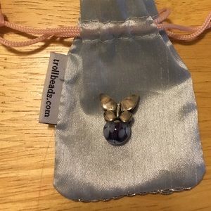 Troll beads Butterfly Charm