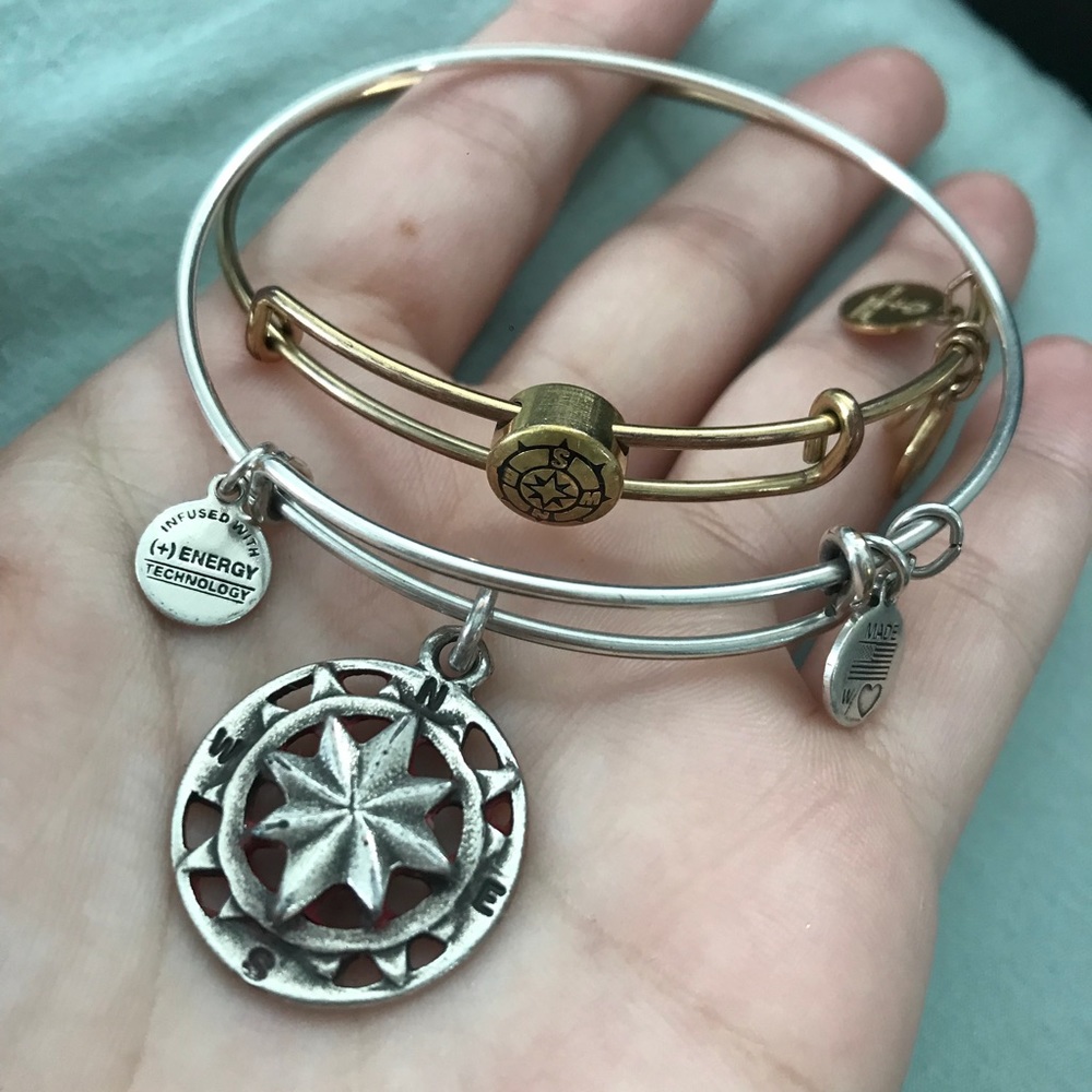 Alex and Ani Compass bundle