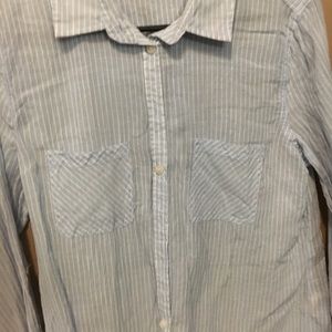 NWOT Striped Button Down L/S