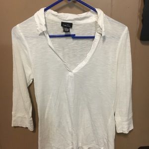 3/4 Sleeve v-neck